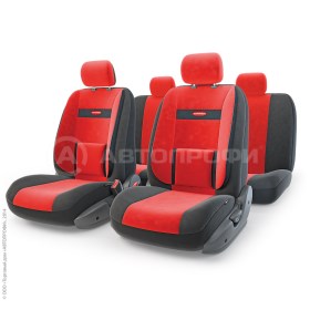 Чехлы на сиденья универсальные COMFORT COM-1105 BKRD (M)