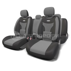 Чехлы на сиденья универсальные EXTRA COMFORT ECO-1105 BKD.GY (M)