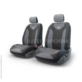 Чехлы на сиденья трансформеры MATRIX передний ряд TRSMTX-001G BKD.GY