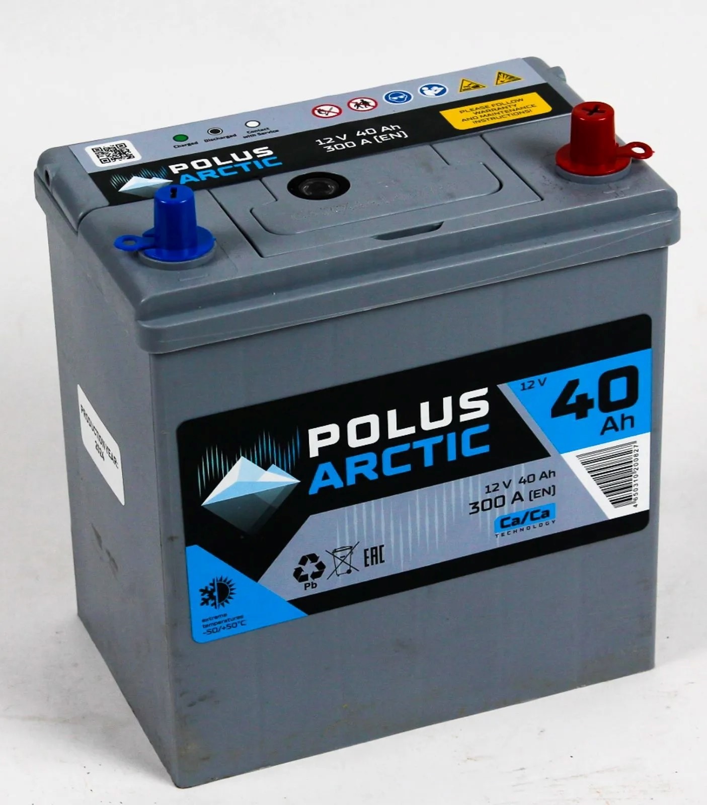 POLUS ARCTIC 6СТ-40.0 (40B19L) тонк.кл.