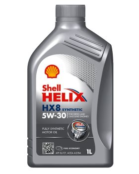 Shell Helix HX8 Synthetic 5W-40, 1л