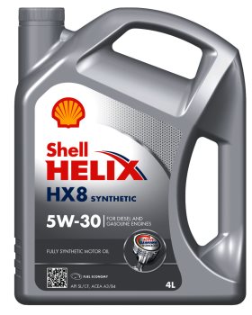 Shell Helix HX8 Synthetic 5W-40, 4л